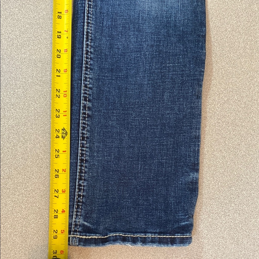Silver Jeans Women's Elyse Straight Leg Indigo Denim - Picture 11 of 13